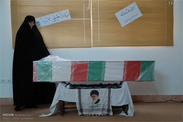 مراسم وداع با پیکر روحانی شهید محمد شیخ شعاعی 15