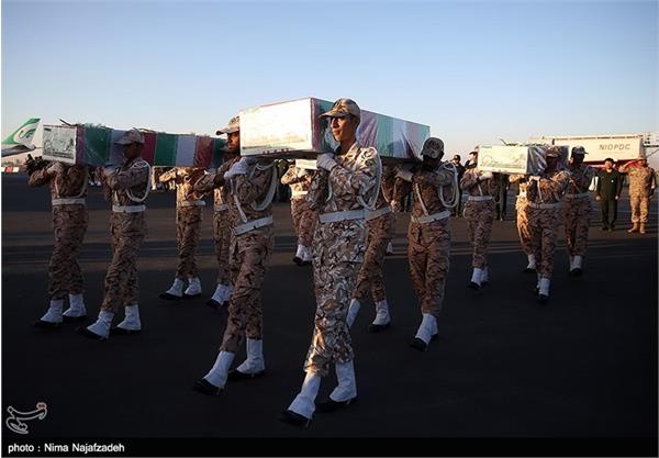 مراسم استقبال از پیکر مطهر پنج شهید-مشهد 13