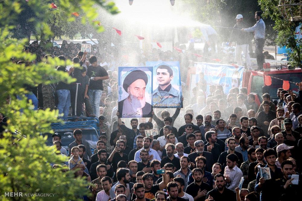 تشییع پیکر شهید تازه تفحص شده علی محمد رضایی 1