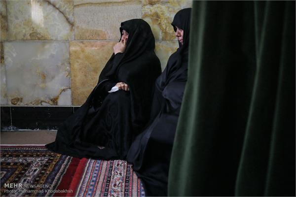 مراسم تشییع و تدفین پیکر دو شهید گمنام در مدرسه علمیه مروی 3