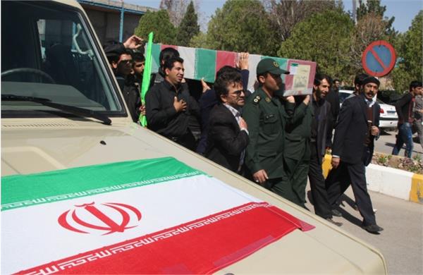 استقبال از شهدای گمنام در استان کرمان