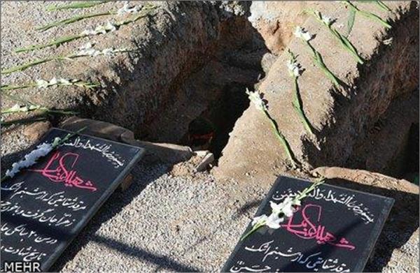 تشییع شهدای گمنام در گناباد