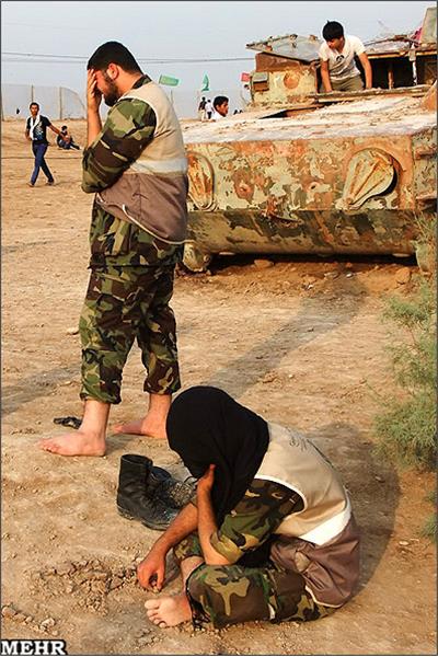 مراسم دعای عرفه در شلمچه