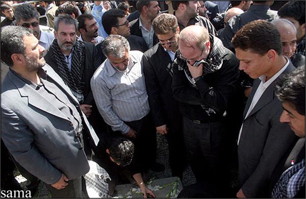 تشییع و خاکسپاری شهدای گمنام بوستان نهج البلاغه تهران-12/7/89