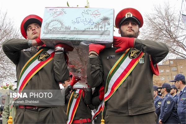 تشییع پیکر شهدای گمنام دفاع مقدس - قم و تبریز 18