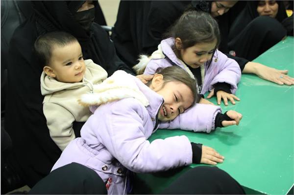 وداع با پیکر مطهر شهید القدس لشکر فاطمیون سید علی حسینی - 17 بهمن 1402