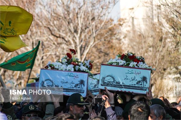 تشییع ۷ شهید گمنام - تبریز 5