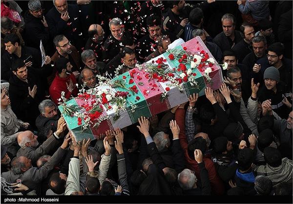 تشییع دو شهید گمنام در بلوار ابوذر 12