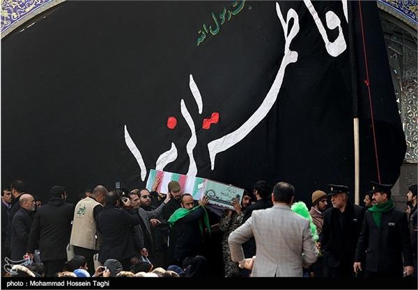 تشییع پیکر دوشهید گمنام و مراسم عزاداری شهادت حضرت زهرا(س) - مشهد 3