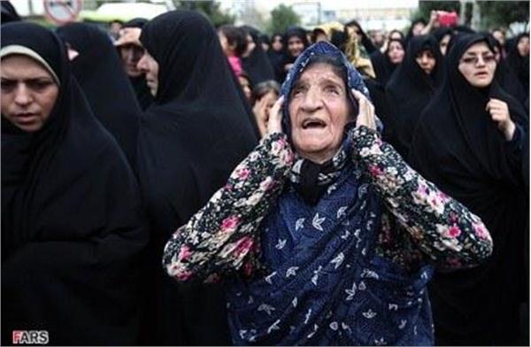 مراسم تشییع پیکر مطهر شهید قدرت الله سرلک