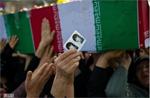 تشییع سه شهید گمنام در شهرستان بندر گز