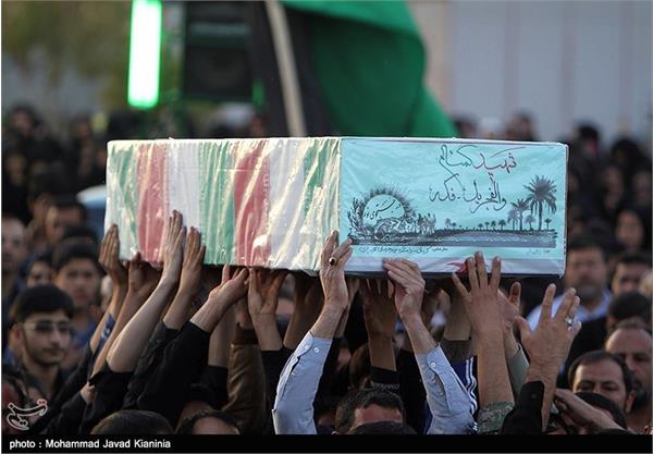 تدفین دو شهید گمنام در دانشگاه فنی کرمان 6