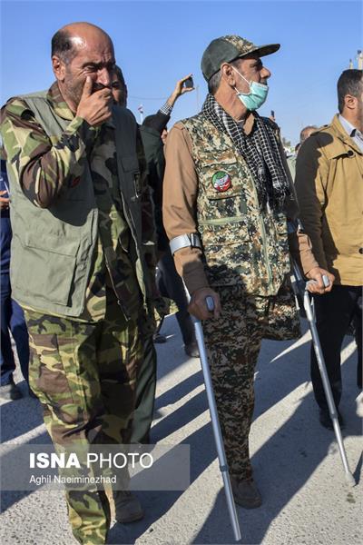 استقبال از ۲۸ شهید تازه تفحص شده دوران دفاع مقدس - مرز شلمچه 6