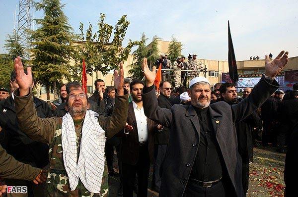 تشییع و خاکسپاری شهید گمنام در سپاه حفاظت فرودگاه مهرآباد