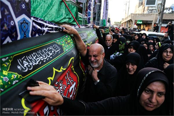 مراسم تشییع پیکر ۱۱۹ شهید تازه تفحص شده دفاع مقدس 5