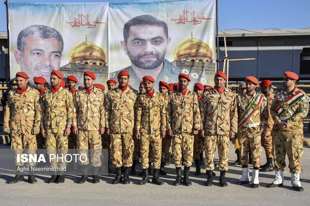 استقبال از ۲۸ شهید تازه تفحص شده دوران دفاع مقدس - مرز شلمچه 1