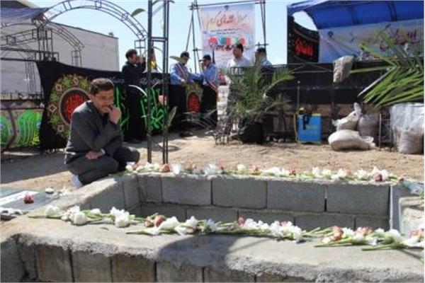 تشییع و خاکسپاری دو شهید گمنام دردانشگاه علوم پزشکی ارومیه