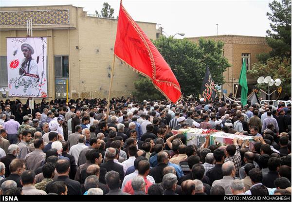 تشییع پیکر شهید محمد پازوکی طرودی - سمنان 21