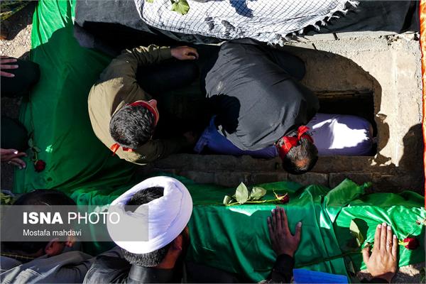 تشییع پیکر شهدای گمنام در میانراهان و گناباد و نیشابور 26