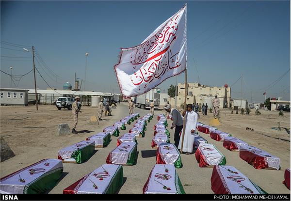 ورود 270 شهید دوران دفاع مقدس از طریق مرز شلمچه 8