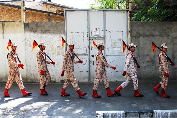 مراسم تشییع شهدای گمنام در تبریز 14