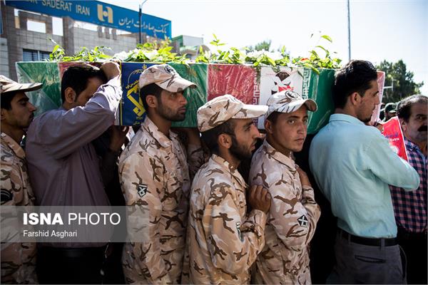 تشییع پیکر شهدای گمنام در میانراهان و گناباد و نیشابور 32