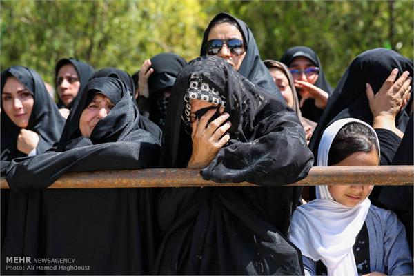 مراسم تشییع پیکر دو شهید گمنام در هادیشهر 29