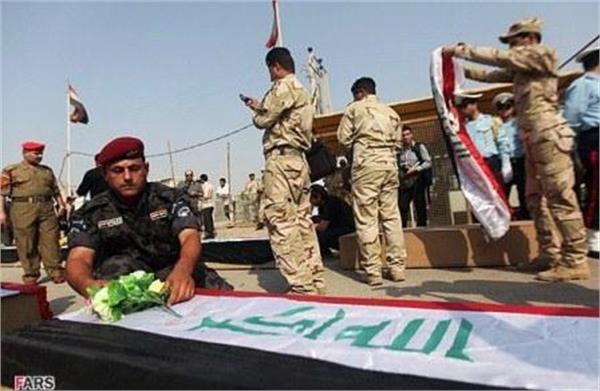 مراسم تبادل پیکرهای جنگ تحمیلی در شلمچه