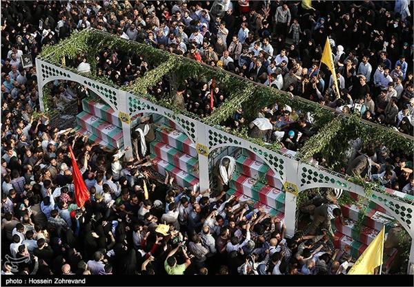 آئین تشییع 270 شهید دفاع مقدس در تهران(2) 6
