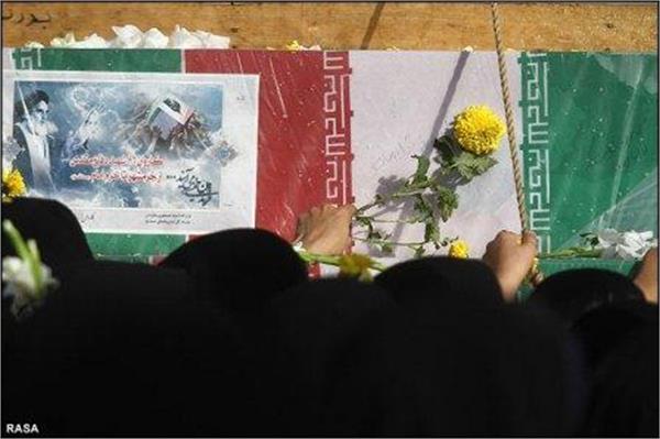 تشیییع 96شهید دوران دفاع مقدس در شهر قم
