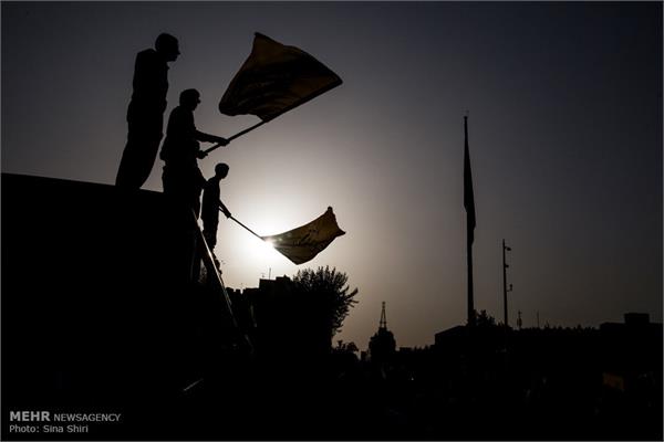 آئین تشییع 270 شهید دفاع مقدس در تهران 1