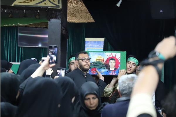 وداع با پیکر مطهر شهیدالقدس لشکر فاطمیون روح‌الله نوری - 15 خرداد 1403 5