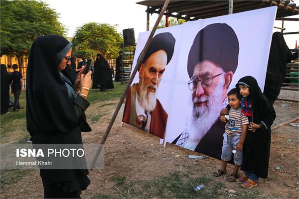 تشییع پیکر دو شهید گمنام در بوستان شقایق - خانی‌آباد تهران 34