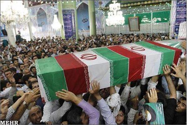 تشییع 96شهید دوران دفاع مقدس در مرقد امام خمینی(ره)