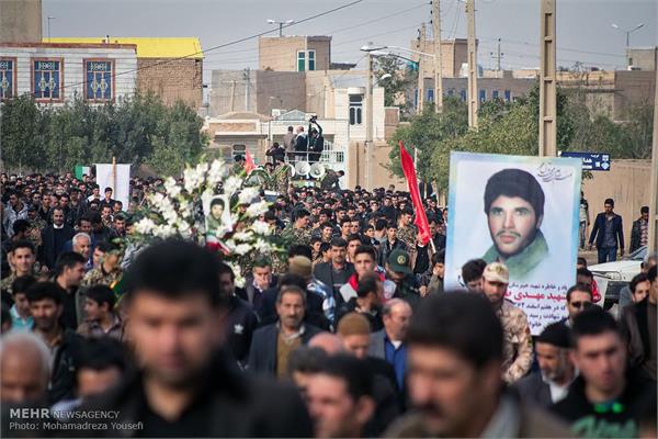 مراسم تشییع پیکر مطهر شهید مهدی طیبی 12