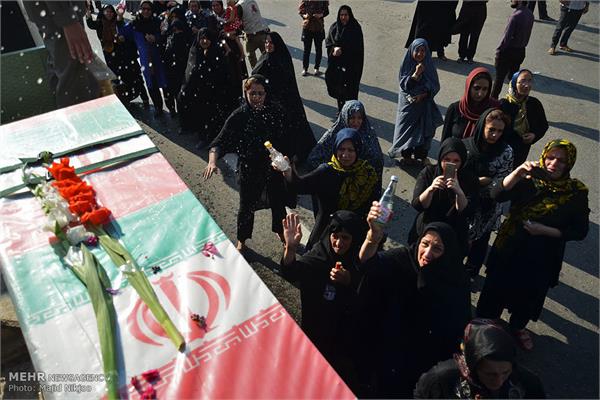 استقبال از شهید خط شکن و غواص در استان مازندران 2