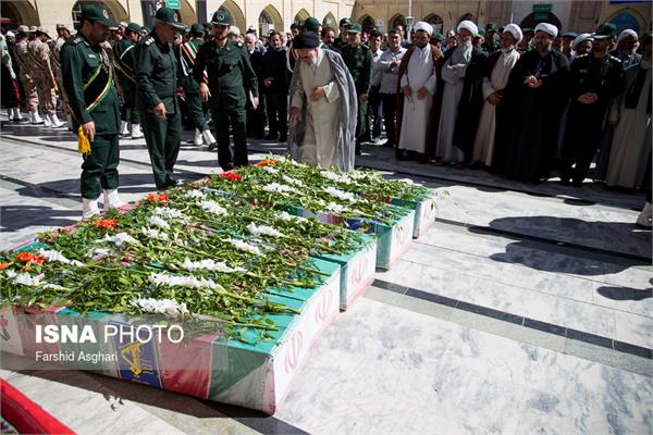 تشییع پیکر شهدای گمنام در میانراهان و گناباد و نیشابور 35