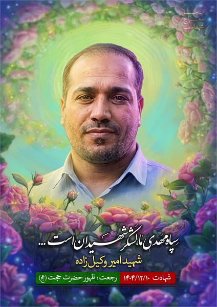 شهید امیر وکیل زاده