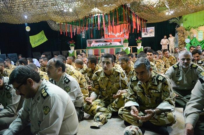 حضور فرمانده و کادر نیروی زمینی در معراج شهدای تهران 1