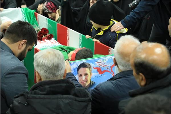 وداع با پیکر مطهر شهید القدس سعید علیدادی - 14 بهمن 1402