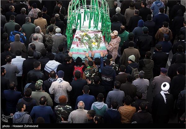 تشییع دو شهید گمنام در یافت آباد 24