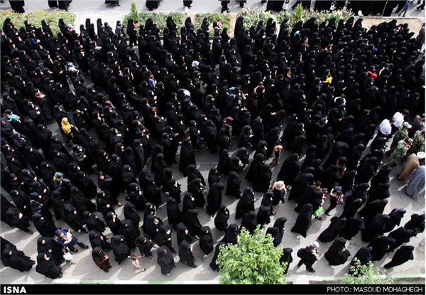 تشییع پیکر شهید محمد پازوکی طرودی - سمنان 4