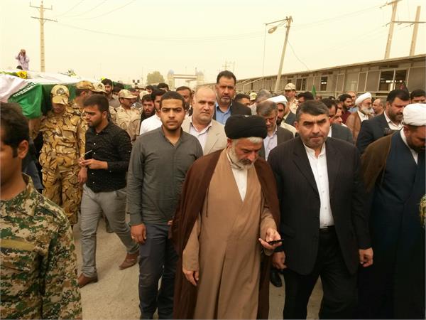 استقبال از 79 شهید دوران دفاع مقدس در مرز شلمچه 6