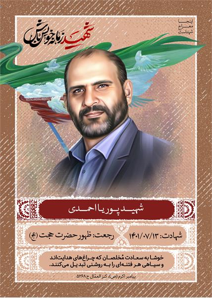 شهید پوریا احمدی