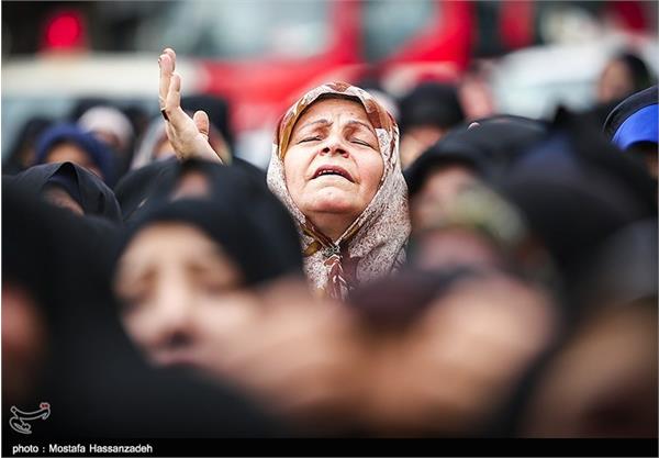 تشییع پیکر شش شهید گمنام دفاع مقدس در گرگان 4