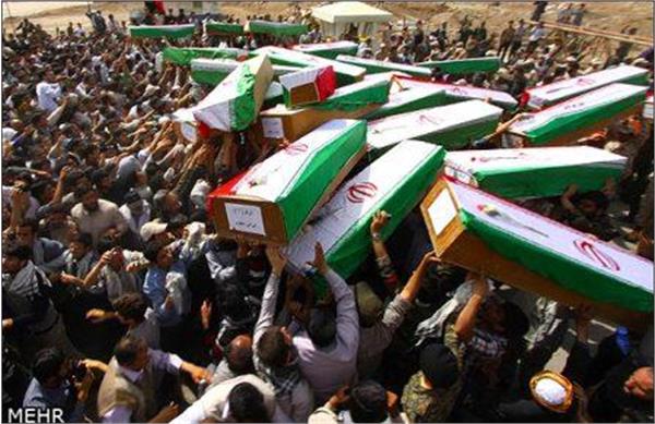 مراسم تبادل 130شهید دفاع مقدس