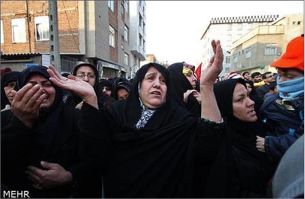 تشییع پیکر شهید دفاع مقدس محمود مهاجر