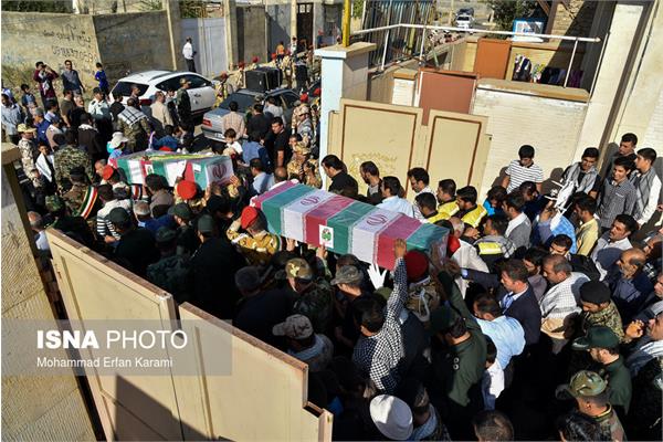 تشییع پیکر شهدای گمنام در میانراهان و گناباد و نیشابور 5