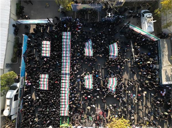 وداع با پیکرهای 110 شهید گمنام - 26 آذر 1402 1