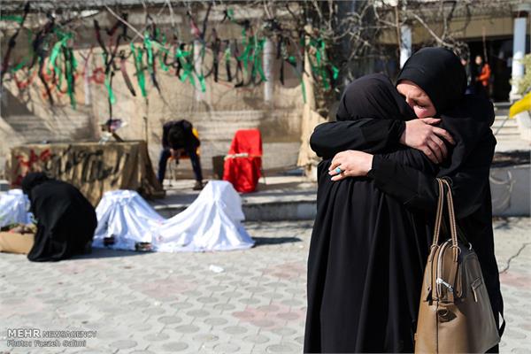 مراسم تشییع شهید گمنام در آمل 7